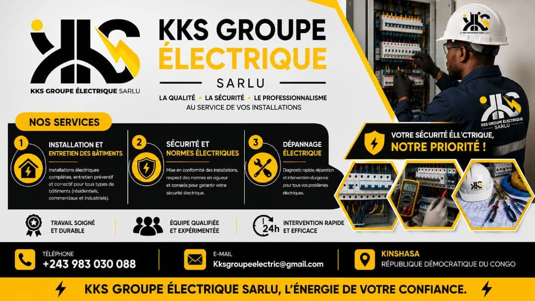 Équipe technique KKS Groupe Électrique